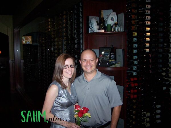 Ivy with husband on 3 year anniversary | sahmplus.com