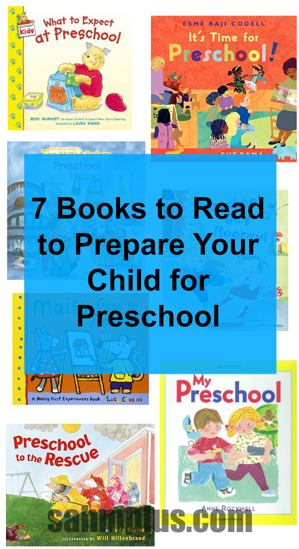 7 books going to preschool