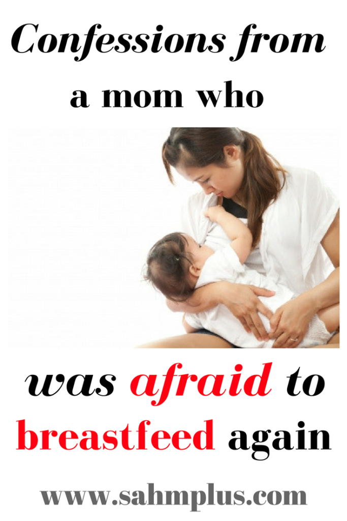 confessions from a mom afraid of breastfeeding again