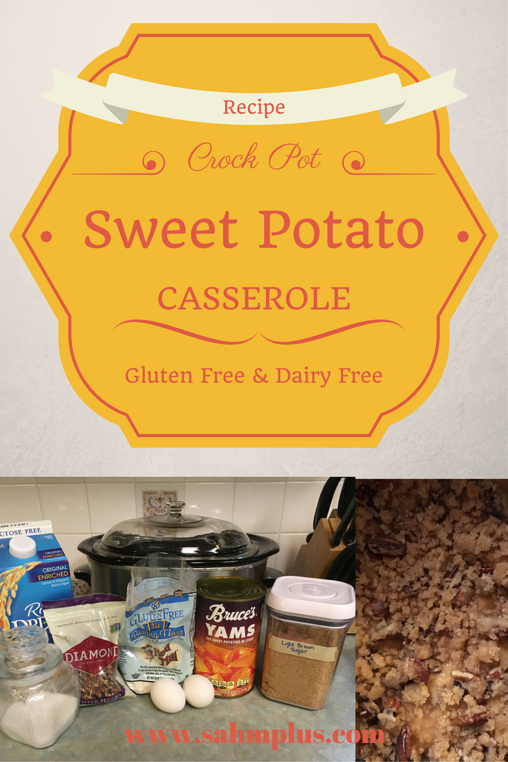 gluten free dairy free sweet potato casserole recipe