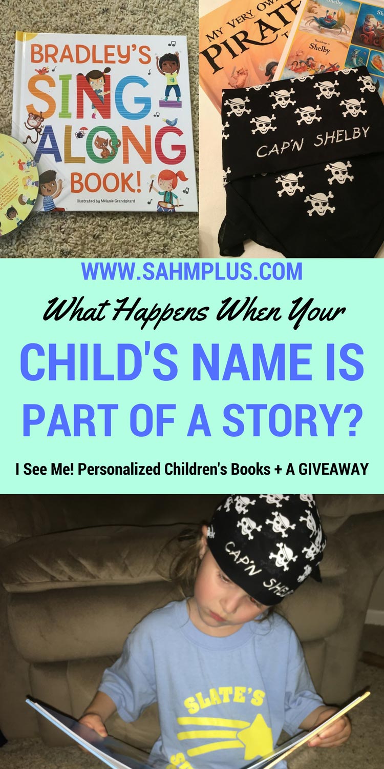 Increased engagement with I See Me! Personalized Children's Books. Plus, a giveaway to win your very own I See Me! Personalized Gift Set