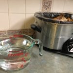 water for crock pot chicken broth
