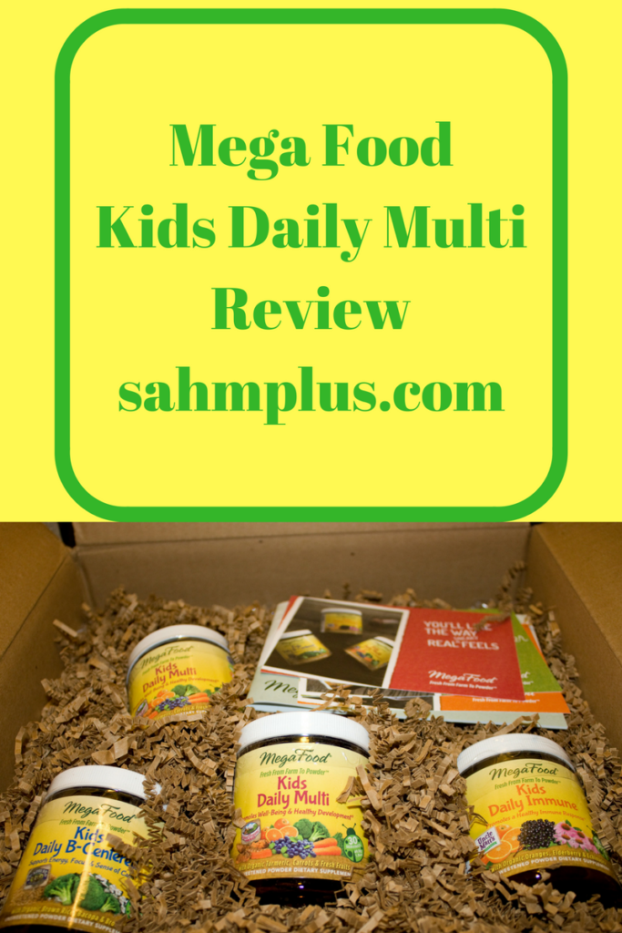 MegaFood child vitamins review #megafoodies from sahmplus.com