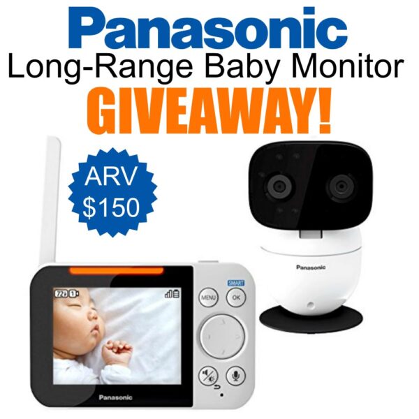 panasonic long-range baby monitor giveaway image