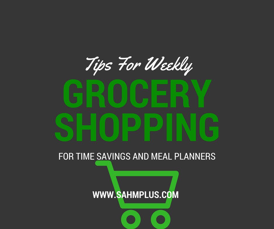 Tips and tricks for weekly grocery shopping