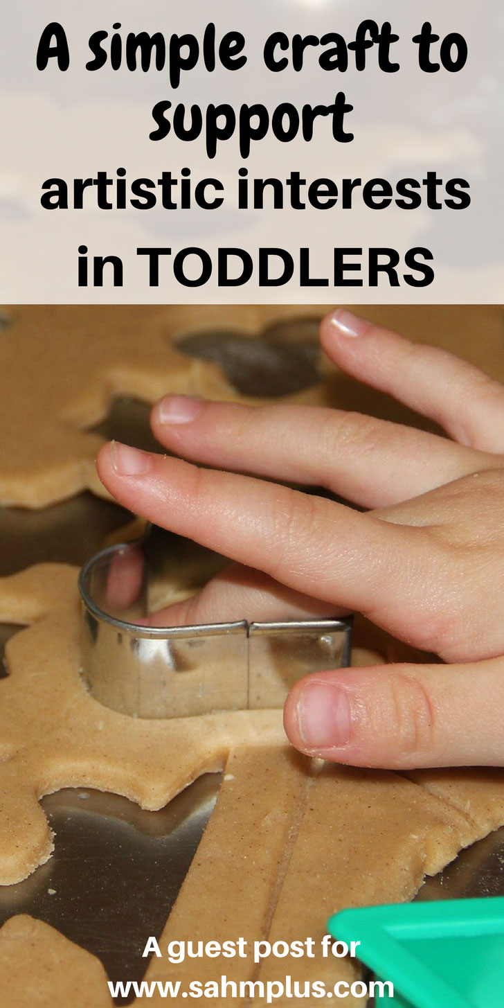 Encourage artistic interests in toddlers with this simple salt dough craft recipe - virtually limitless artistic possibilities for your little one | www.sahmplus.com