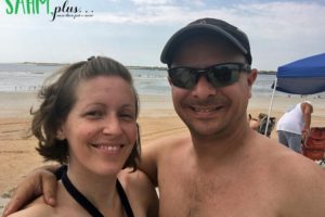 Buddy and Ivy at the Beach 2016 for marriage strengthening tips post