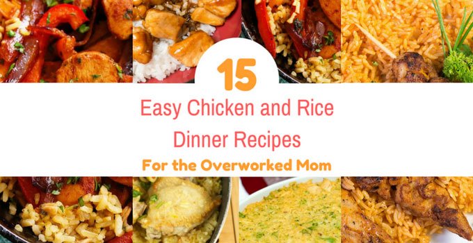 Easy chicken and rice dinners roundup featured image