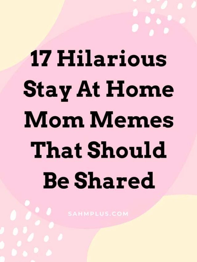 Funny Stay at Home Mom Memes