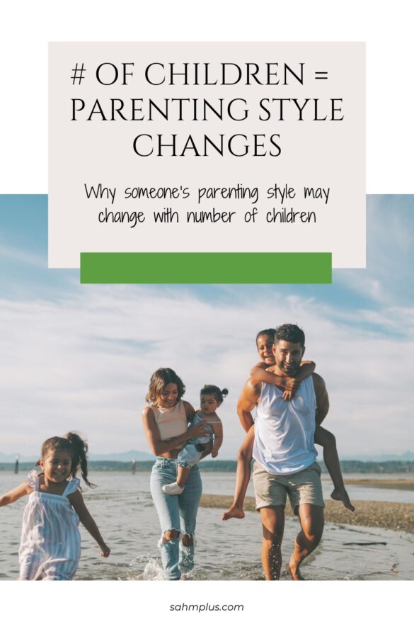 Do parenting styles change when we have more children?Discover why this actually happens and what you can do about it