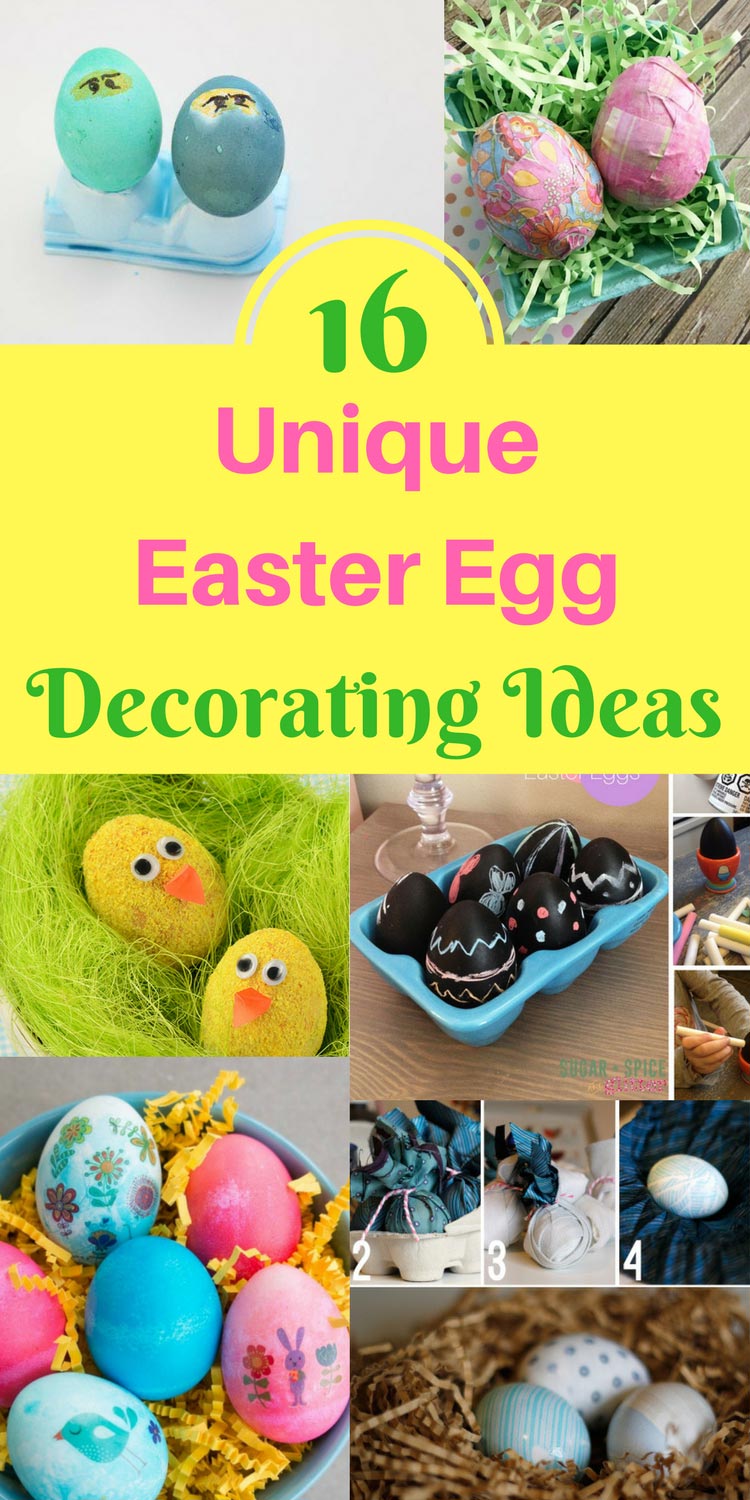 16 unique Easter egg decorating ideas for all ages