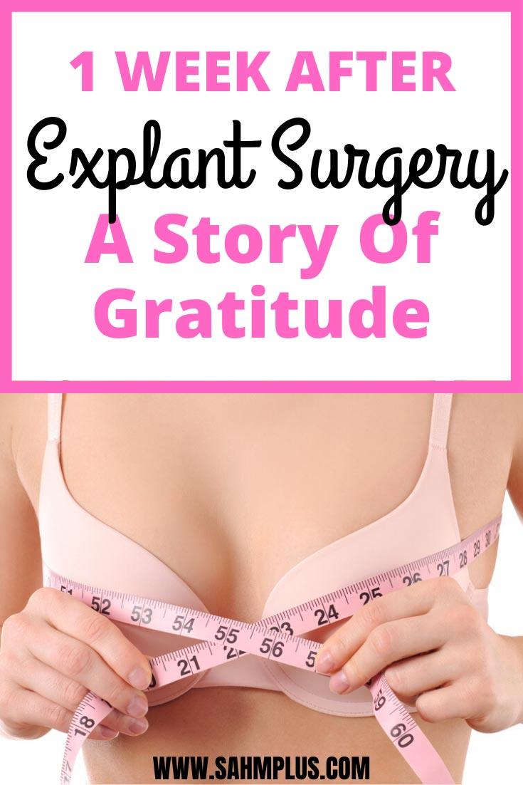 Enbloc explant surgery! My breast implant illness explant story; 1 week of gratitude