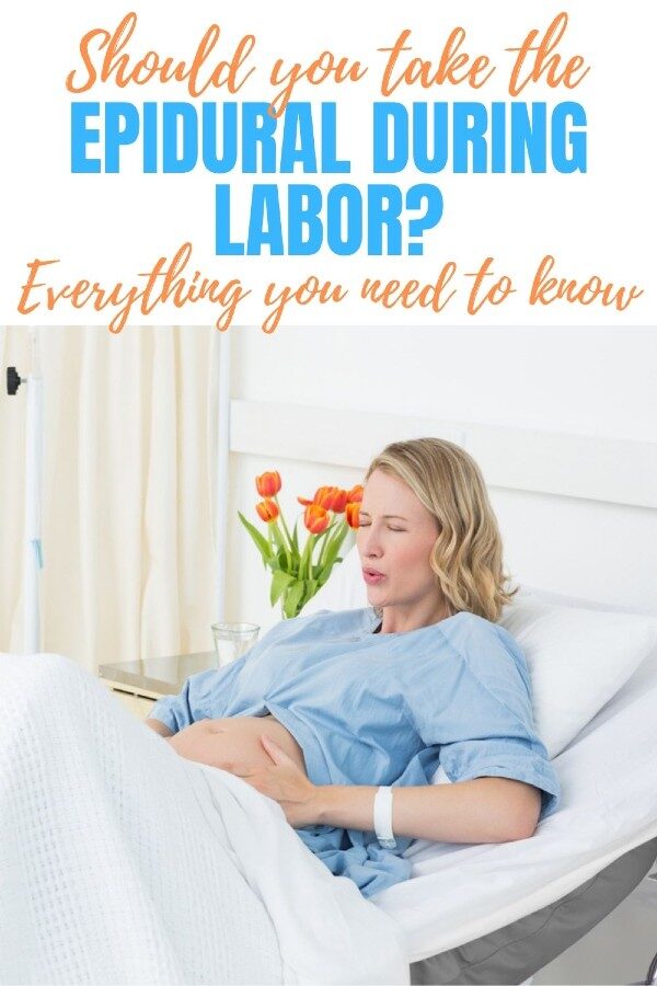 woman in labor - should you take the epidural during labor?  Here's what you need to know, first