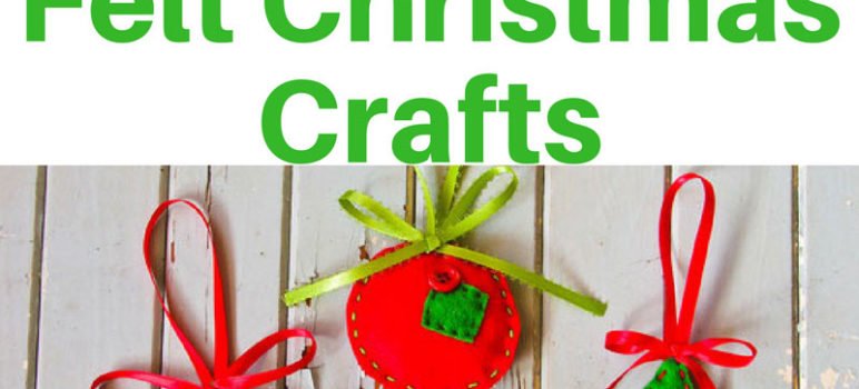 More than 25 festive Felt Christmas Crafts and projects for every skill and age to help you turn your home into a Felt Christmas Wonderland. | www.sahmplus.com