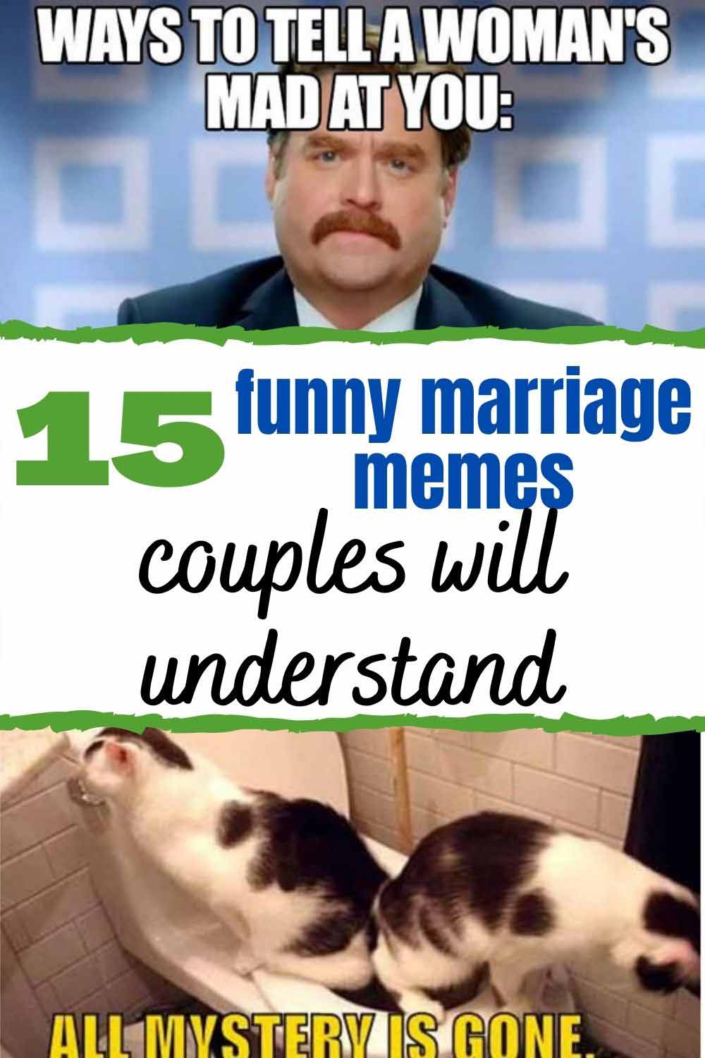 Find humor in married life with these funny marriage memes 