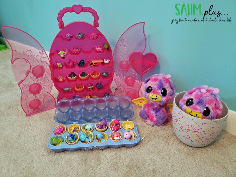 7 Year Old Girl's Collection of Hatchimals | sahmplus.com
