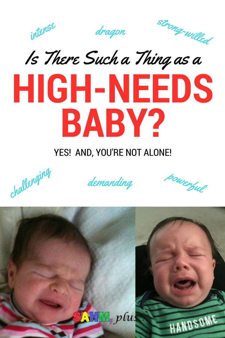 What is a high-needs baby? High need babies can be labelled with many terms, but not all babies are high needs. I share my experience with two challenging babies