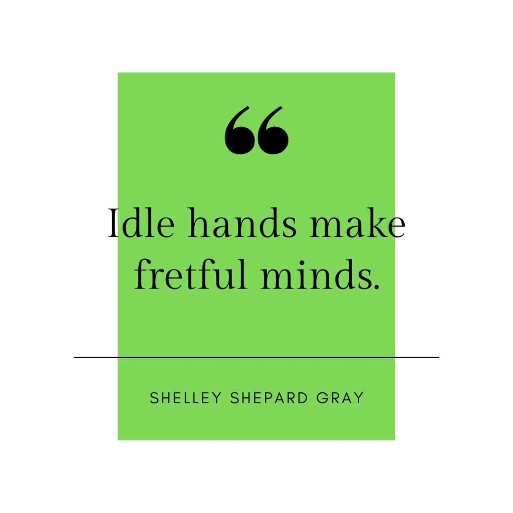 quote about idle hands