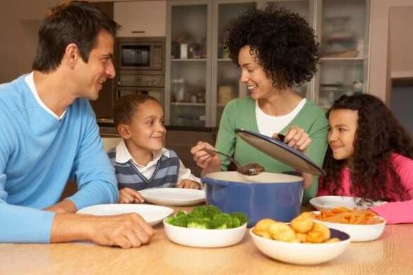 make time for your kids with regular family meals