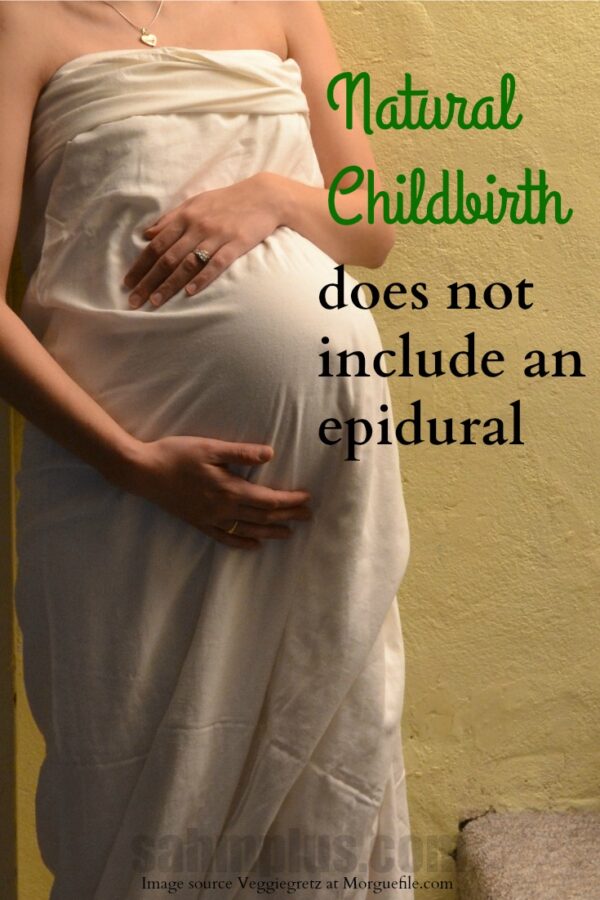 natural childbirth no epidural