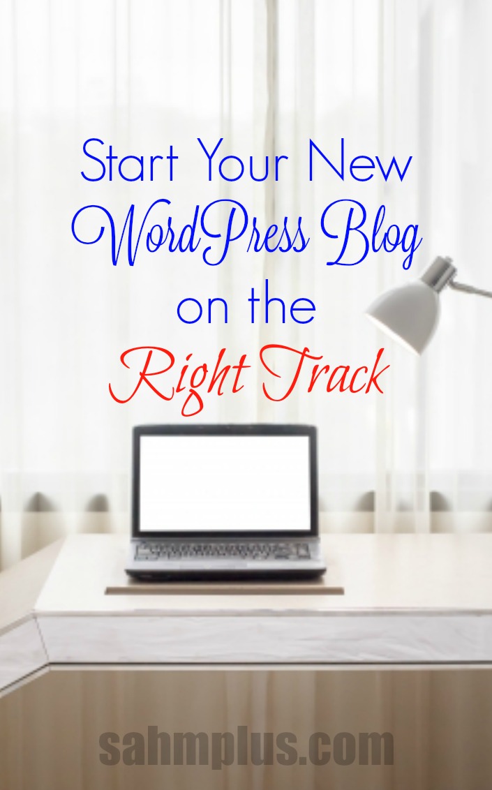 new wordpress blog on the right track