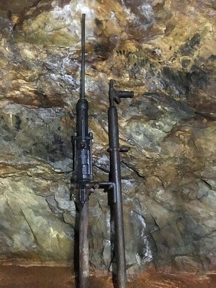 A sampling of old mining tools at Consolidated Gold Mine underground mine tour | Gold Fever Package | Dahlonega, GA