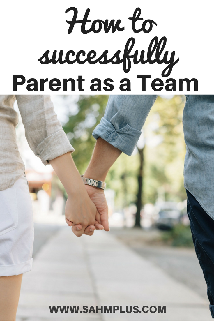Interested in making parenting teamwork successful. 8 tips you need to work on to parent effectively as a team | www.sahmplus.com