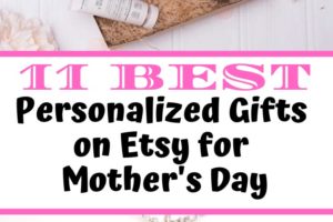 Fabulous personalized Mother's Day gifts on Etsy. Mom & Grandma will love these personalized Mother's Day gift ideas.