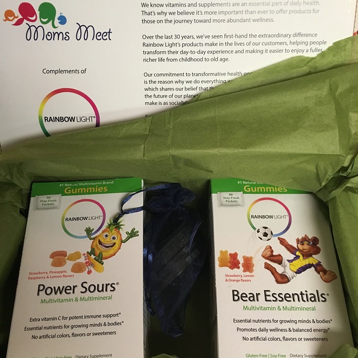 Rainbow Light Power Sours Multivitamin #momsmeet review kit | www.sahmplus.com