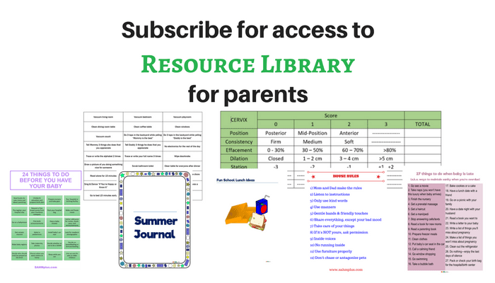 Access to free parent resource library with SAHM, plus ... newsletter subscribe | free printables for all stages of parenting journey | mom-to-be | pregnancy | consequence and reward jar | house rules | parenting | back to school | www.sahmplus.com