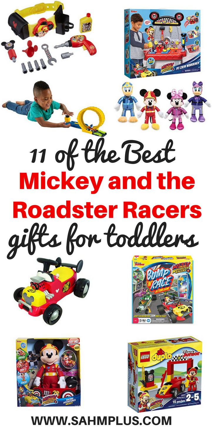 Must have Mickey and the Roadster Racers gifts for toddlers! These are 11 of the best toddler gift ideas for the little ones who love the Roadster Racers | www.sahmplus.com