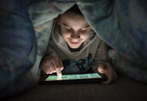 is screen time affecting children's sleep?