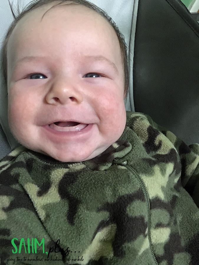 smiling baby Bradley | sahmplus.com