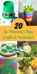 St Patrick's Day crafts and activities for kids of all ages and skill level