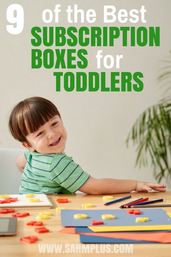 This guide for moms offers 9 best subscription boxes for toddlers