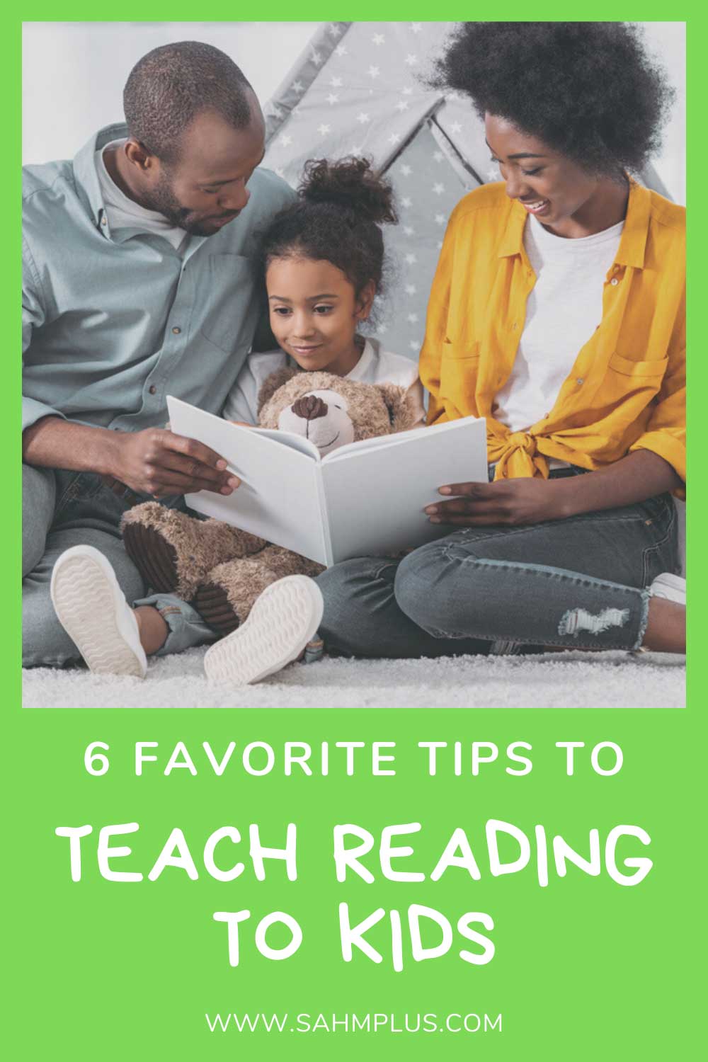 My favorite tips to teach a child to read!  How to teach reading to kids of any age - start early and read often