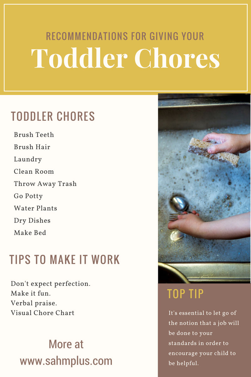 Toddler chores suggestions and how to make it work