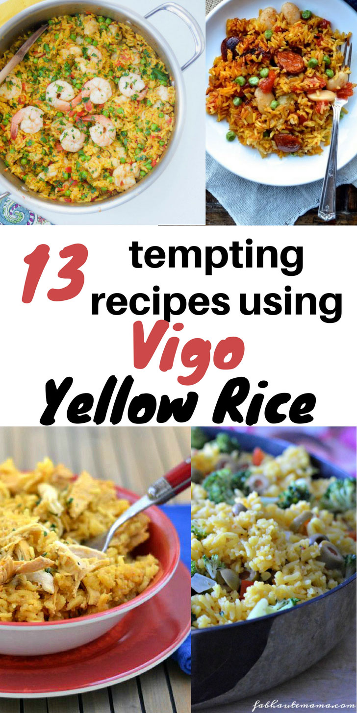 13 recipes to help you use your Vigo Yellow Rice differently! 13 temping Vigo yellow rice recipes you should try tonight | www.sahmplus.com