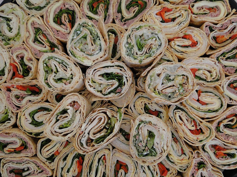 Turn the sandwich into a wrap for a fun twist on the usual.